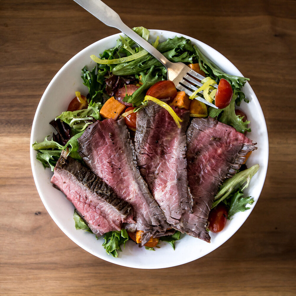 Ritters steak salad